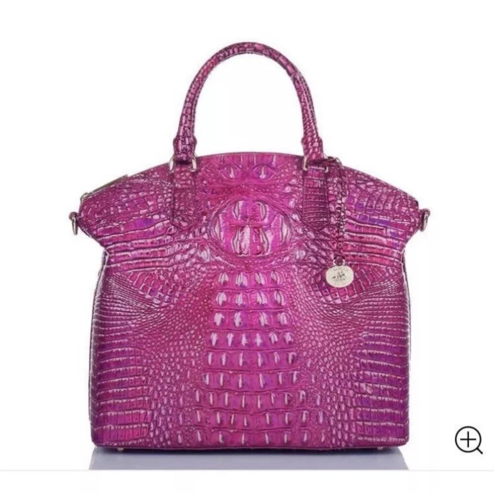 BRAHMIN Large Duxbury - PINK POTION -NEW - FREE SHIPPING